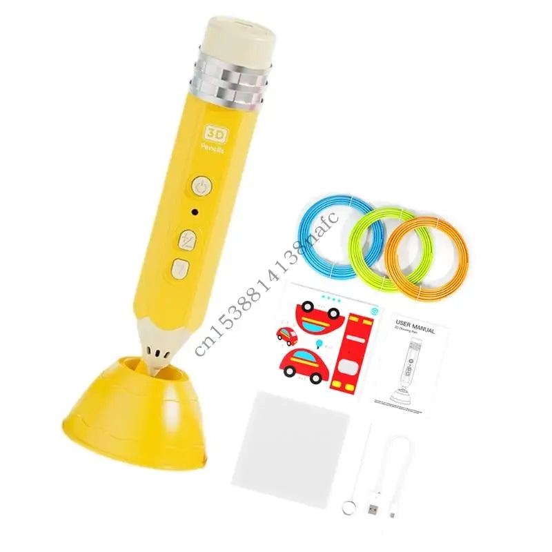 Kids Safe 3D Printing Pen With Temperature Control