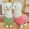 Soft Alpaca Plush Toy – 25cm Cute Three-Tone Stuffed Animal