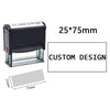 Customizable Self-Inking Rubber Stamp