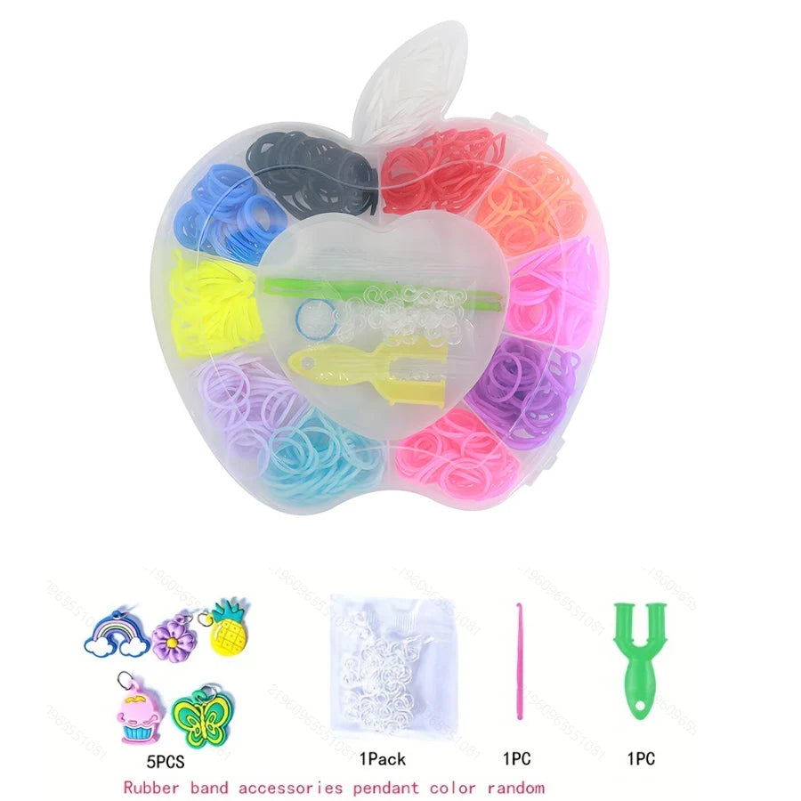 Colorful Loom Band Bracelet Making Kit