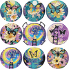 Ocean Series Diamond Art Coaster Kit with Stand – DIY Craft Set for Adults & Beginners