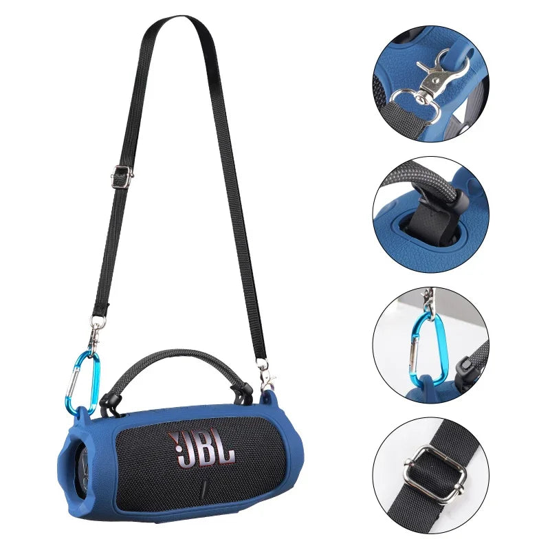 Protective Silicone & EVA Hard Case Set for JBL Charge 6
