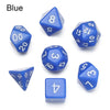 7-Piece Polyhedral Dice Set for Tabletop RPGs and Board Games