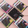 Rainbow Scratch Art Paper Set for Kids – DIY Graffiti & Drawing Activity Book