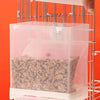 Clear Anti-Spill Parrot Bird Feeder
