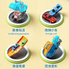A set of dinosaur transport trucks featuring swallowing gameplay, storage cart, slide racing, and transformation features.