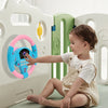 Interactive Steering Wheel Toy with Lights and Sounds for Kids