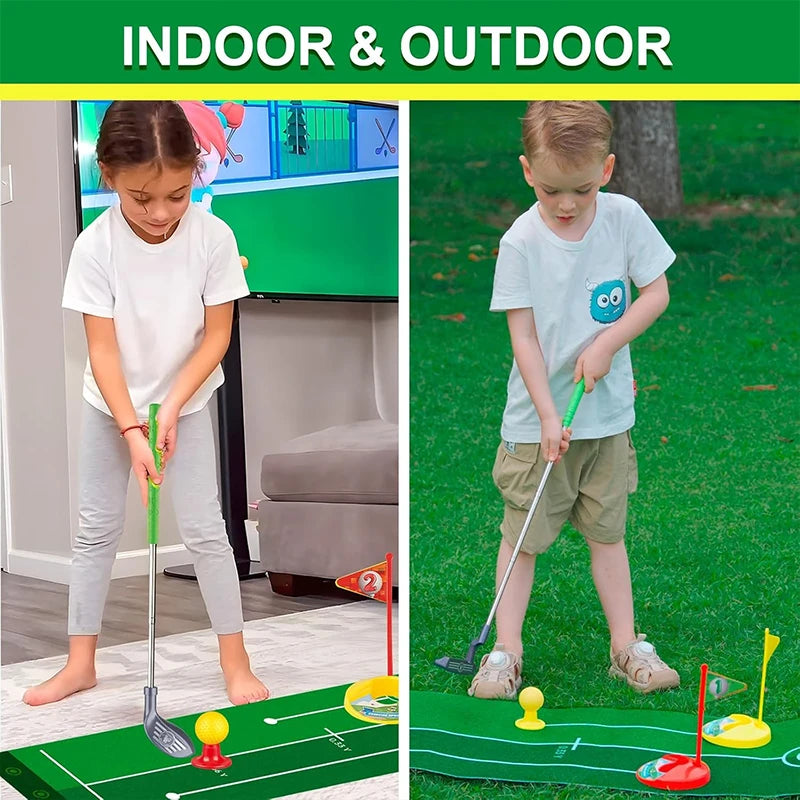 Kids Retractable Golf Club Set – Indoor & Outdoor Play