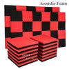 50-Pack Acoustic Foam Panels for Soundproofing and Studio Treatment