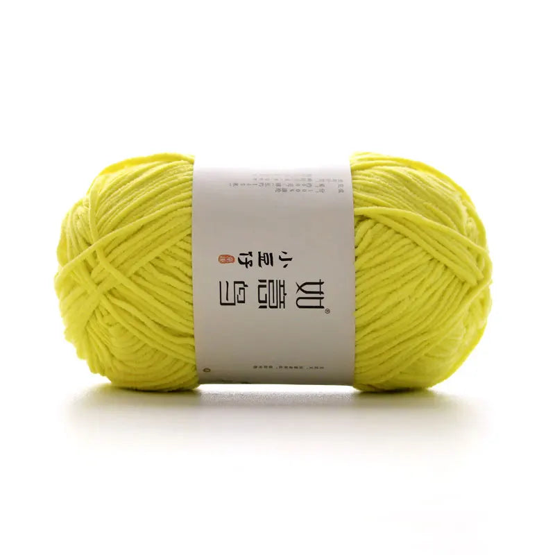 Soft Chenille Yarn for Crochet and Knitting