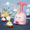 Balloon-Powered Car Science Toy with Launcher Tower