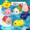Spring-Powered Bath Toys for Kids – Cute Turtle, Duck, and Whale Water Toys