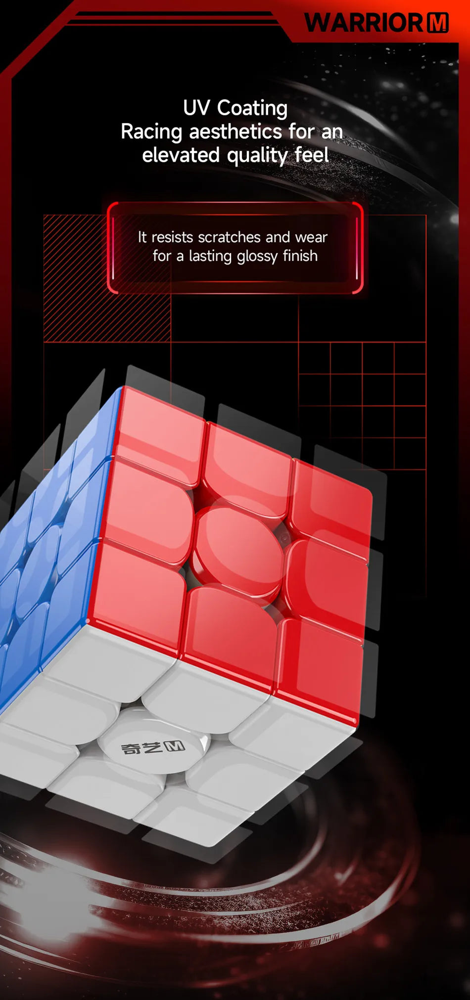 Professional 3x3 Magnetic Speed Cube