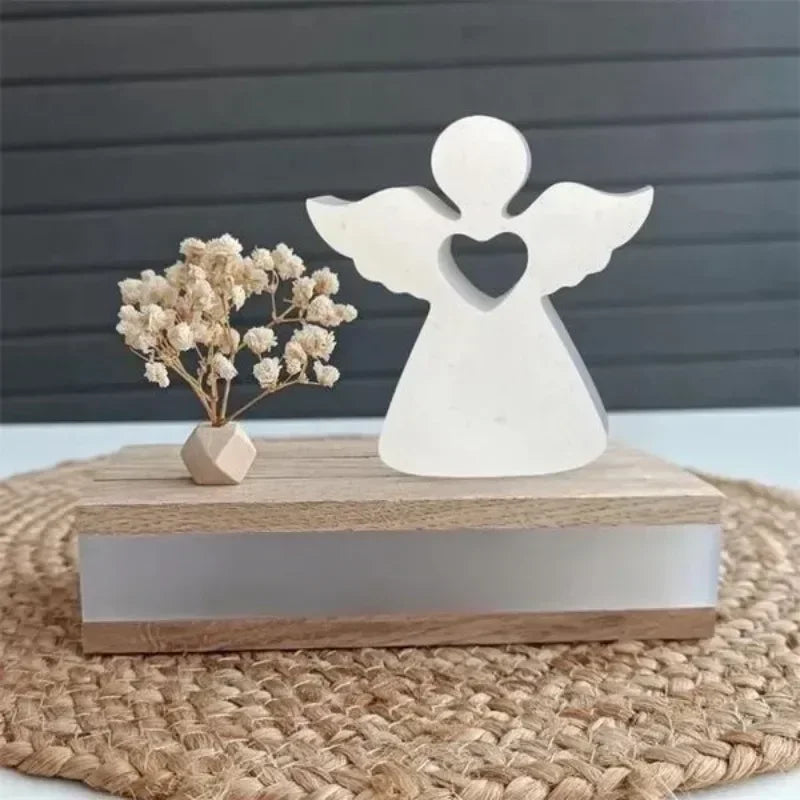 Reusable Silicone Mold for DIY Angel Ornaments