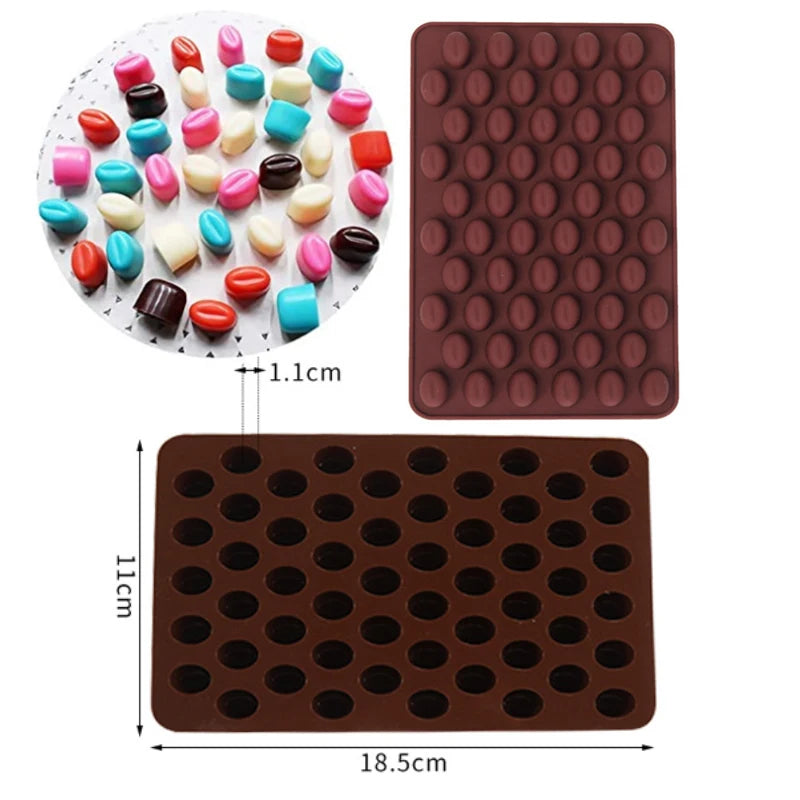 Mini Heart Silicone Mold for Candles, Soap & Resin