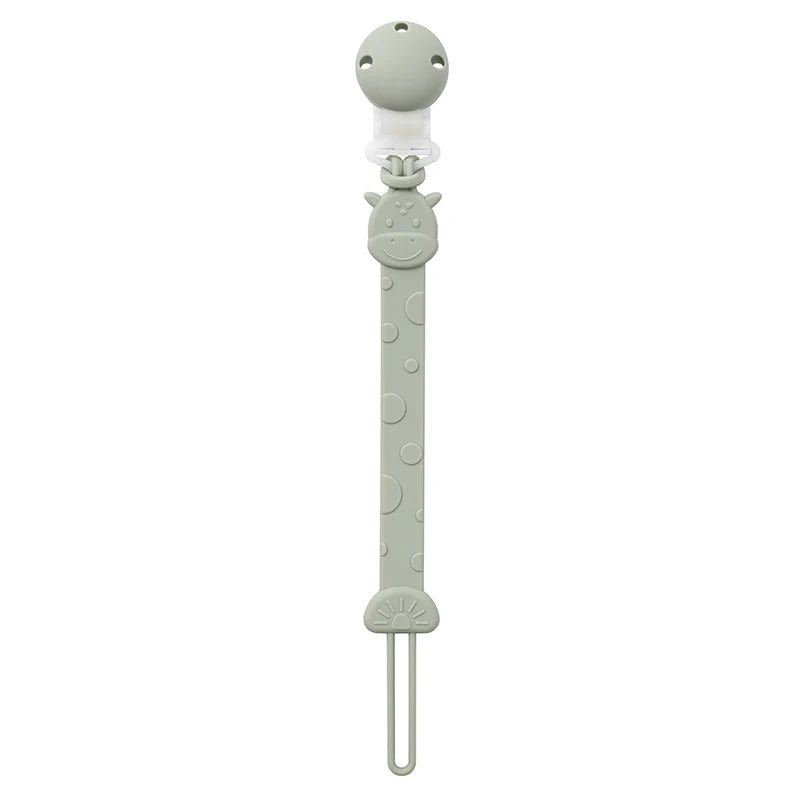 BPA-Free Silicone Pacifier Clips for Babies