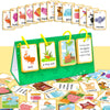 Interactive English Learning Flip Chart for Kids