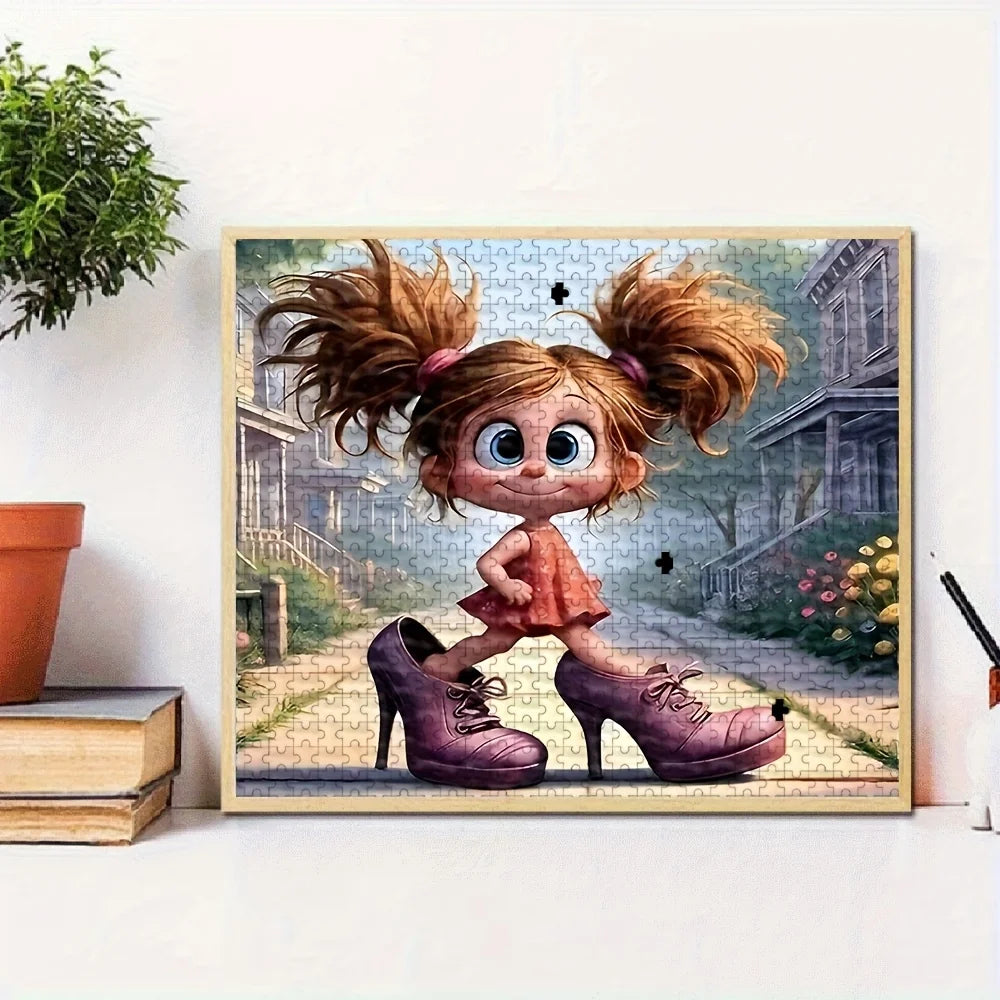 Adult Jigsaw Puzzle - 500 or 1000 Pieces, Stress Relief & Family Fun