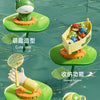 Musical Frog Catching Game with Turntable and Nets