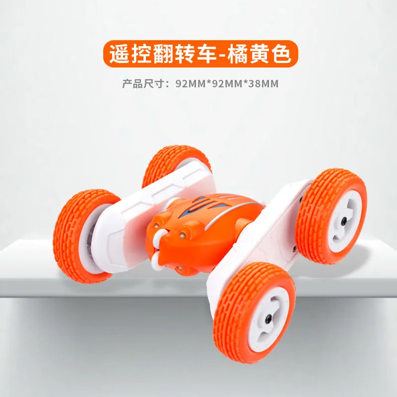 Remote Control Stunt Car with 360° Flips and LED Lights