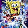 A cartoon sponge character is depicted in a diamond painting kit style with various colorful elements.