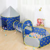 Foldable Spaceship Tunnel Playhouse for Toddlers with Carry Bag