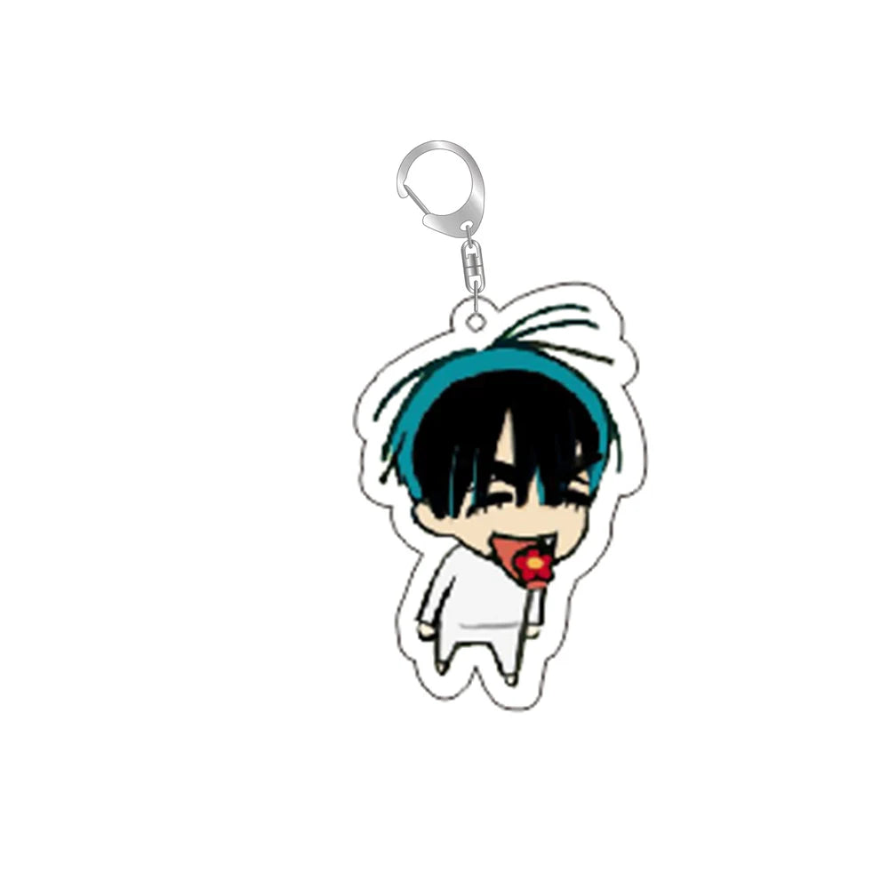 Cartoon Alien Stage Ivan & Till Acrylic Keychain
