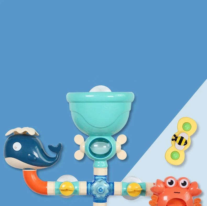 DIY Bath Pipe Toys Set for Toddlers