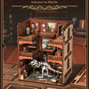 DIY Wooden Dinosaur Book Nook Kit with LED Lights