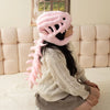 Plush Skeleton Dinosaur Headgear Halloween Costume