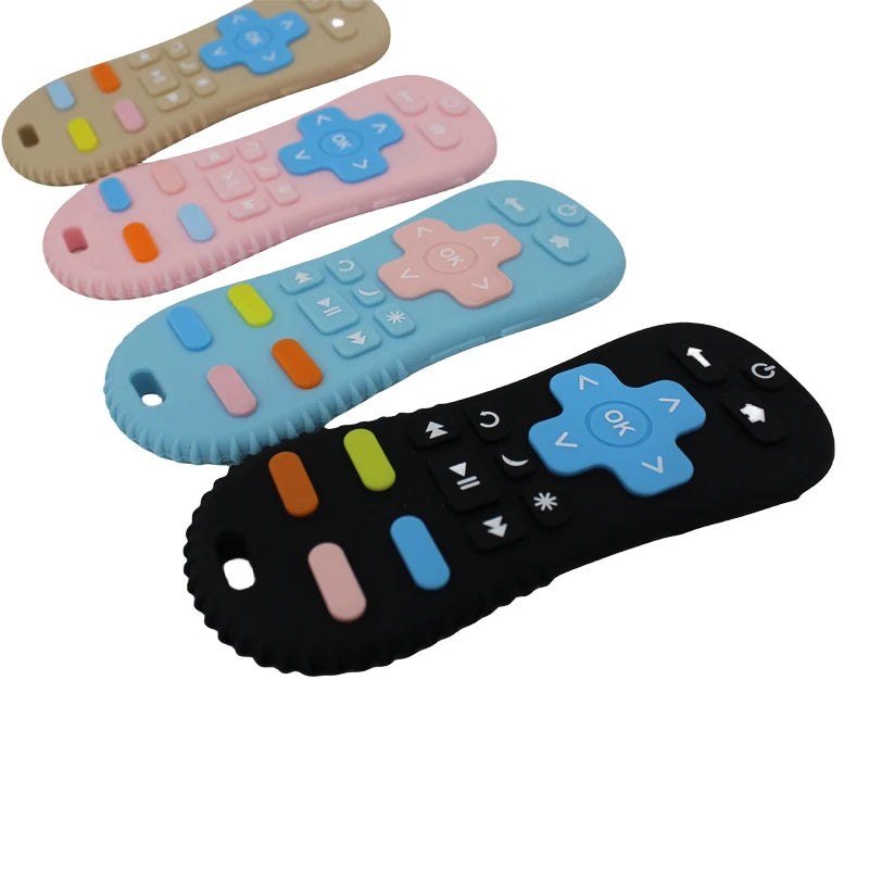 Silicone Remote Control Teether for Babies