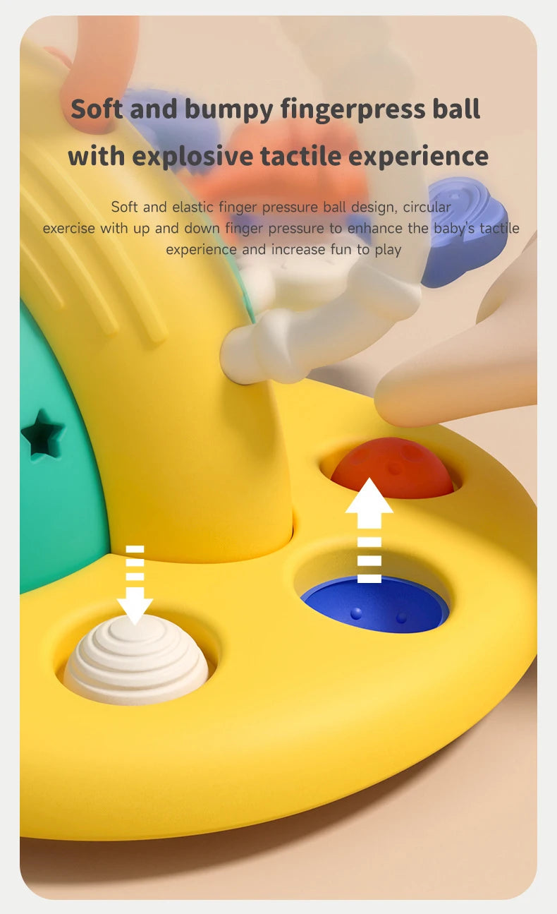 Montessori Pull String Sensory Toy for Babies and Toddlers