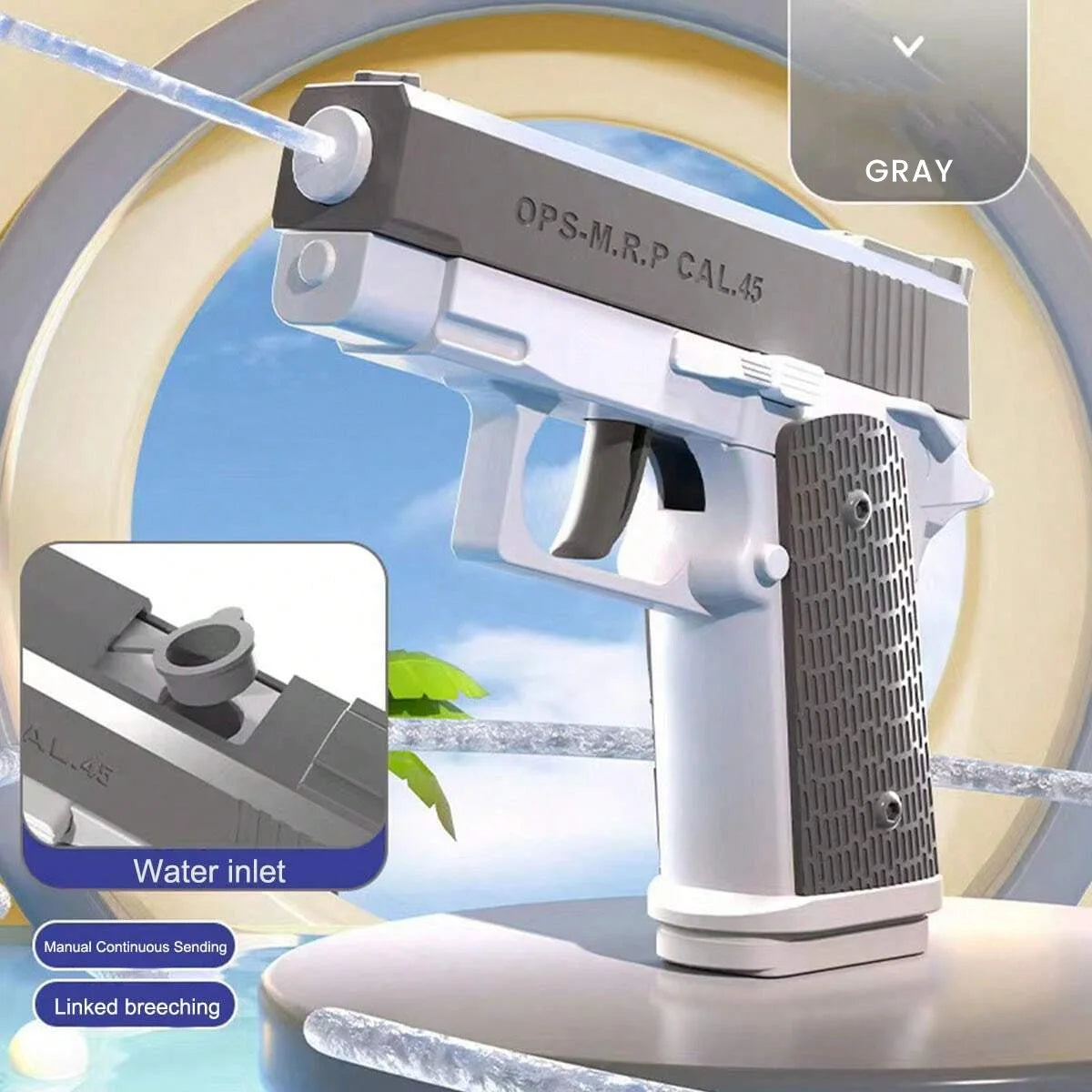 M1911 Water Blaster Pistol for Outdoor Summer Fun