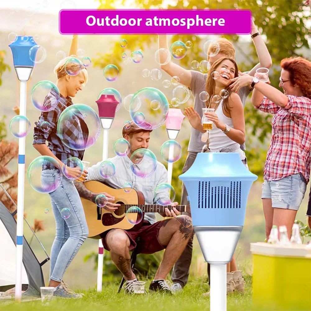 Automatic Street Lamp Bubble Machine for Kids