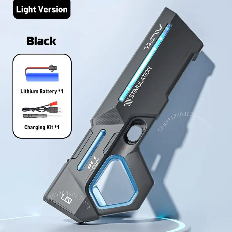 Electric Auto-Refill Water Blaster with LED Lights for Kids
