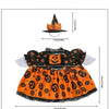 Orange and black festive porch goose seasonal decor featuring a decorative silhouette.