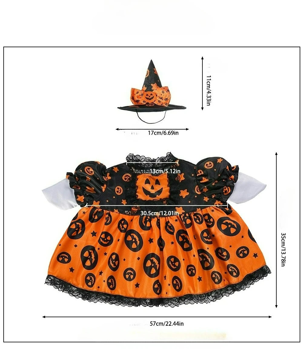 Orange and black festive porch goose seasonal decor featuring a decorative silhouette.