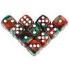 12mm Acrylic Dice Set – Mixed Colors, 10-Pack for Tabletop Gaming