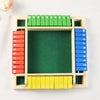 Wooden Shut the Box Dice Game for Family Fun