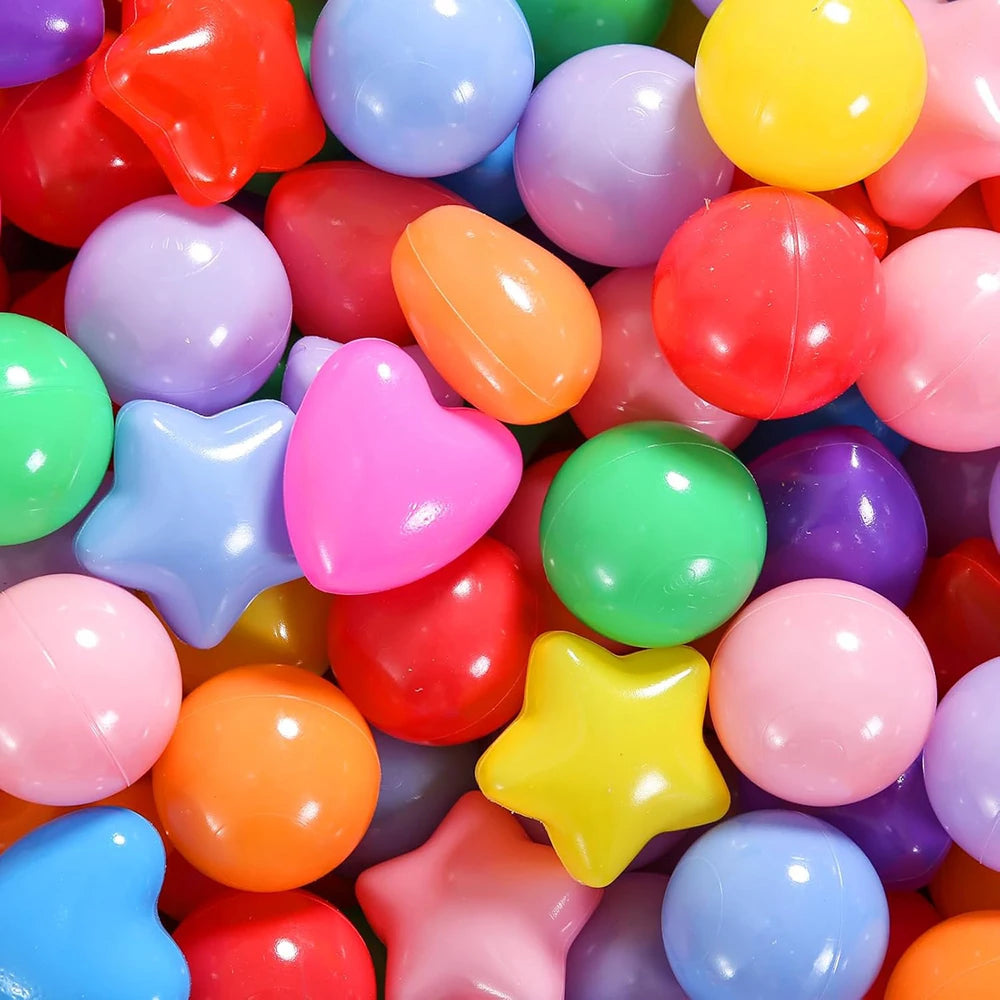 Colorful Ball Pit Balls for Kids (50-Piece Set)
