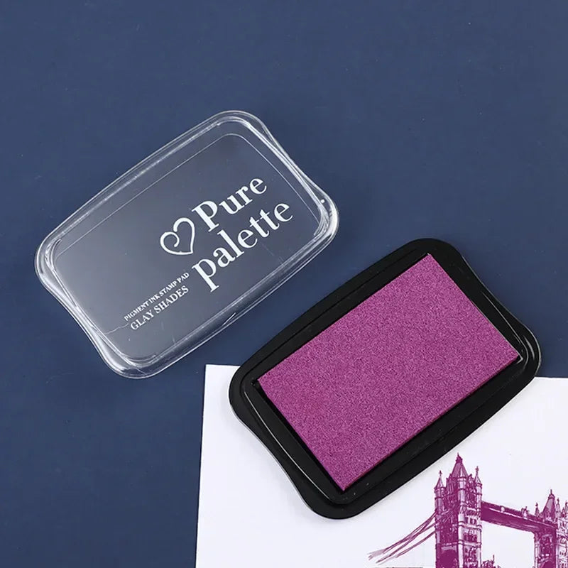 12-Color Large Vintage Ink Pad Set for Stamping and Crafts