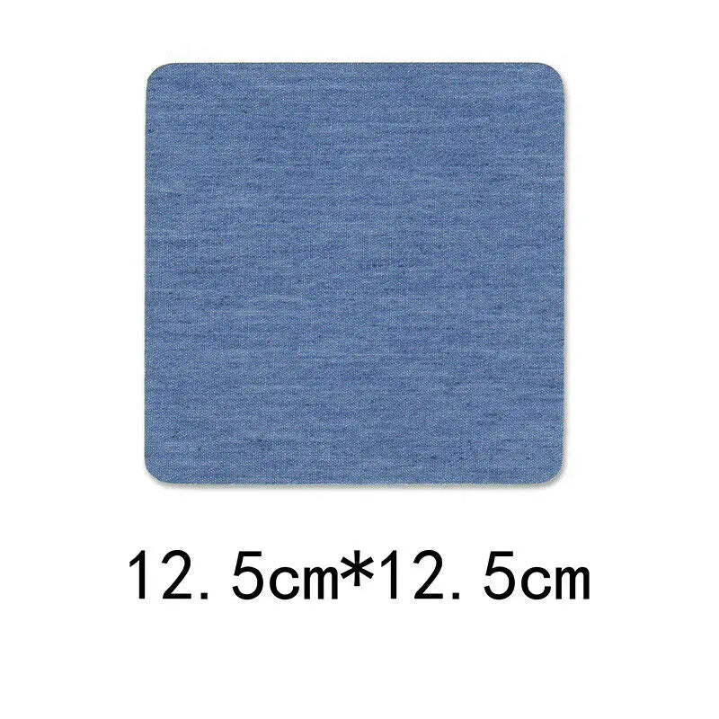 Iron-On Denim Patches for Jeans Repair & DIY Crafts