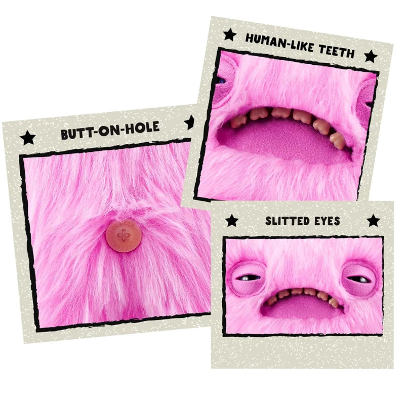 Fuggler Ugly Monster Plush Toy with Funny Dentures
