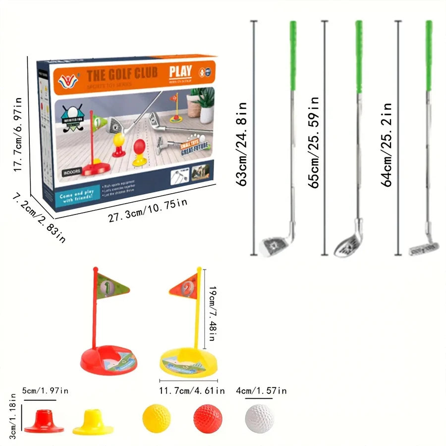 Kids Retractable Golf Club Set – Indoor & Outdoor Play
