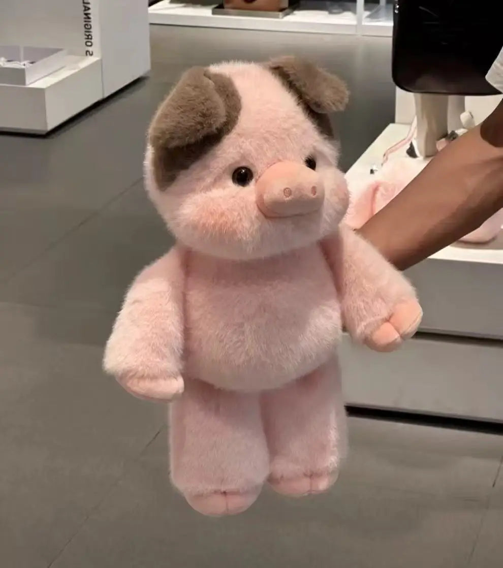 Extra Soft Cute Pig Plush Pillow - 17.7 Inch Comfort Stuffed Animal