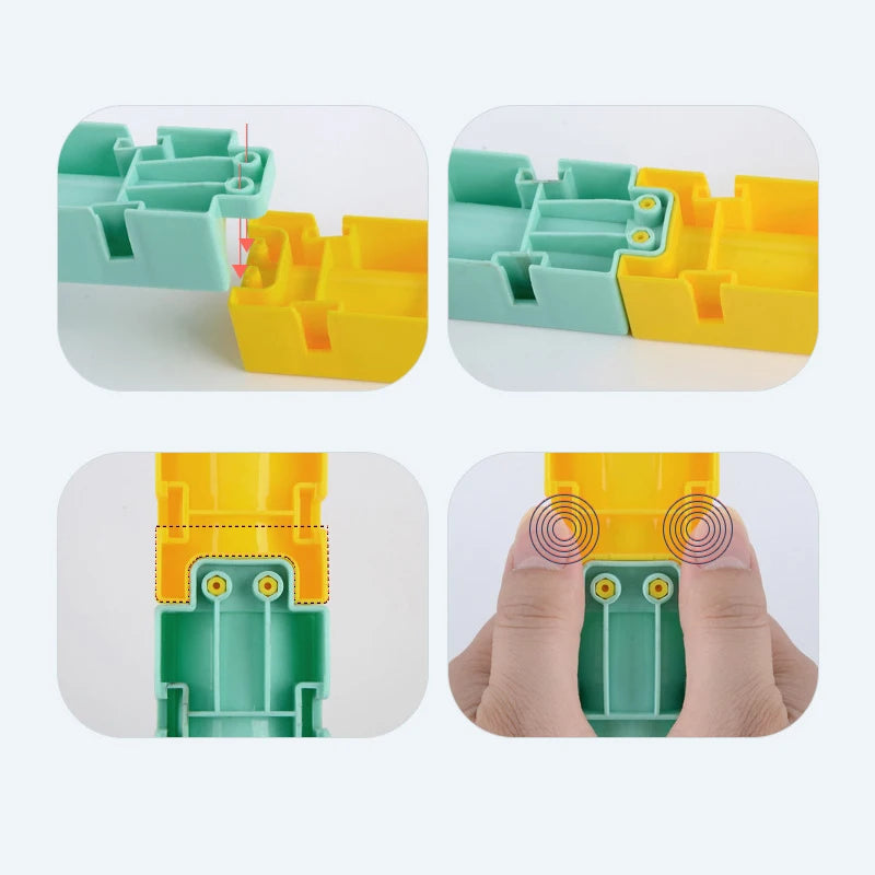 DIY Bath Toy Water Track Set for Kids