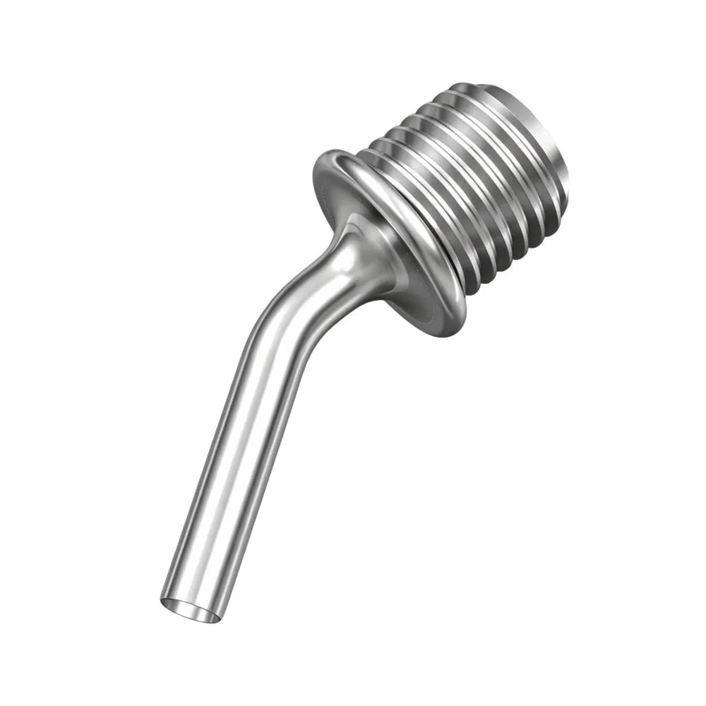 Silver metal Ultra-Fine Diamond Painting Pen Tip replacement with a threaded end