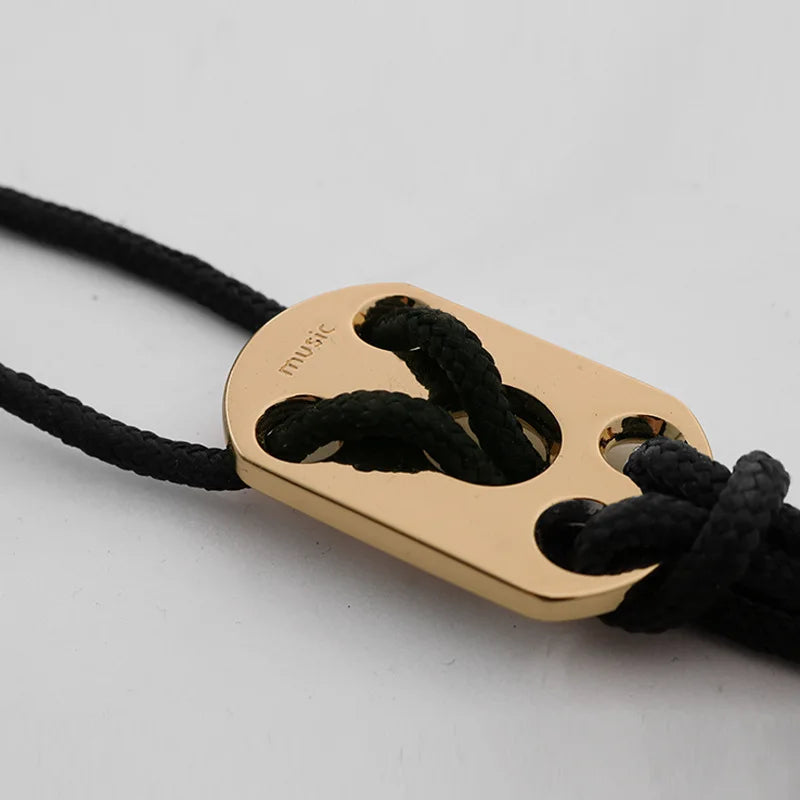 Comfortable Leather Saxophone Neck Strap with Adjustable Design