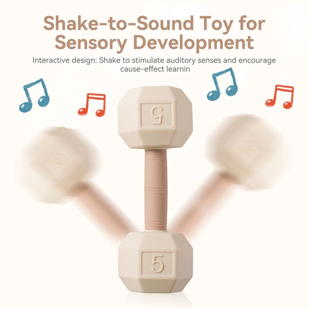 Food-Grade Silicone Rattle Teether for Babies