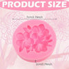 Heart Flower Silicone Mold for Candle, Soap & Clay Crafts